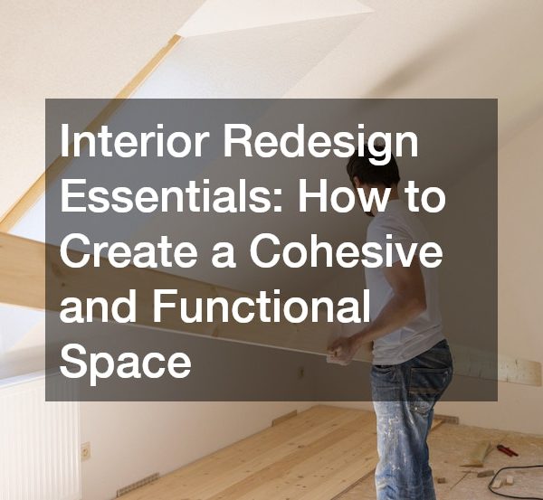 Interior Redesign Essentials: How to Create a Cohesive and Functional Space