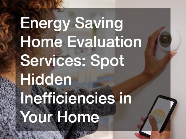 Energy Saving Home Evaluation Services Spot Hidden Inefficiencies in Your Home