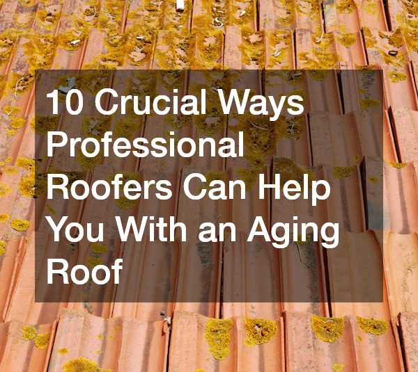 10 Crucial Ways Professional Roofers Can Help You With an Aging Roof