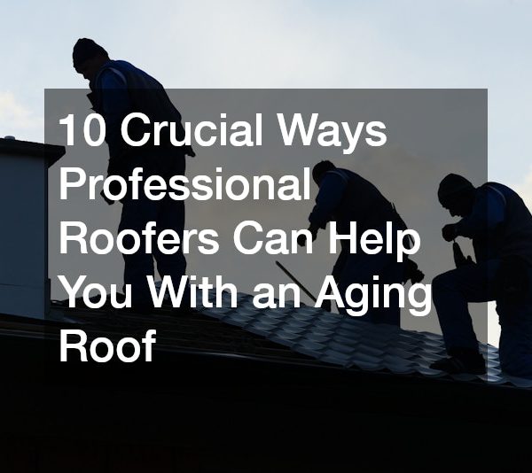 10 Crucial Ways Professional Roofers Can Help You With an Aging Roof